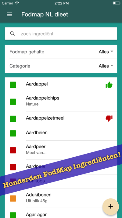 Fodmap app