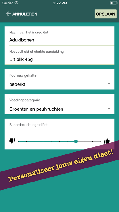 Fodmap app